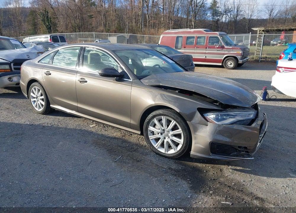 2016 AUDI A6 2.0T PREMIUM PLUS VIN: WAUGFAFC1GN128729