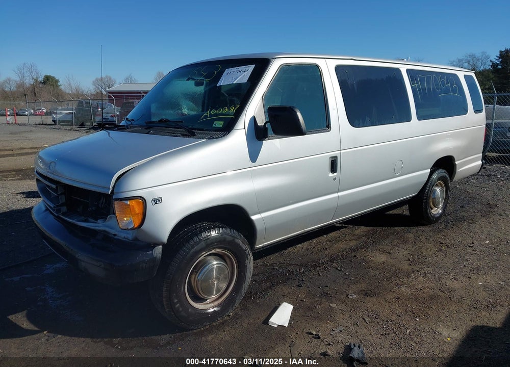 2001 FORD E-350 SUPER DUTY VIN: 1FBSS31L81HA60287