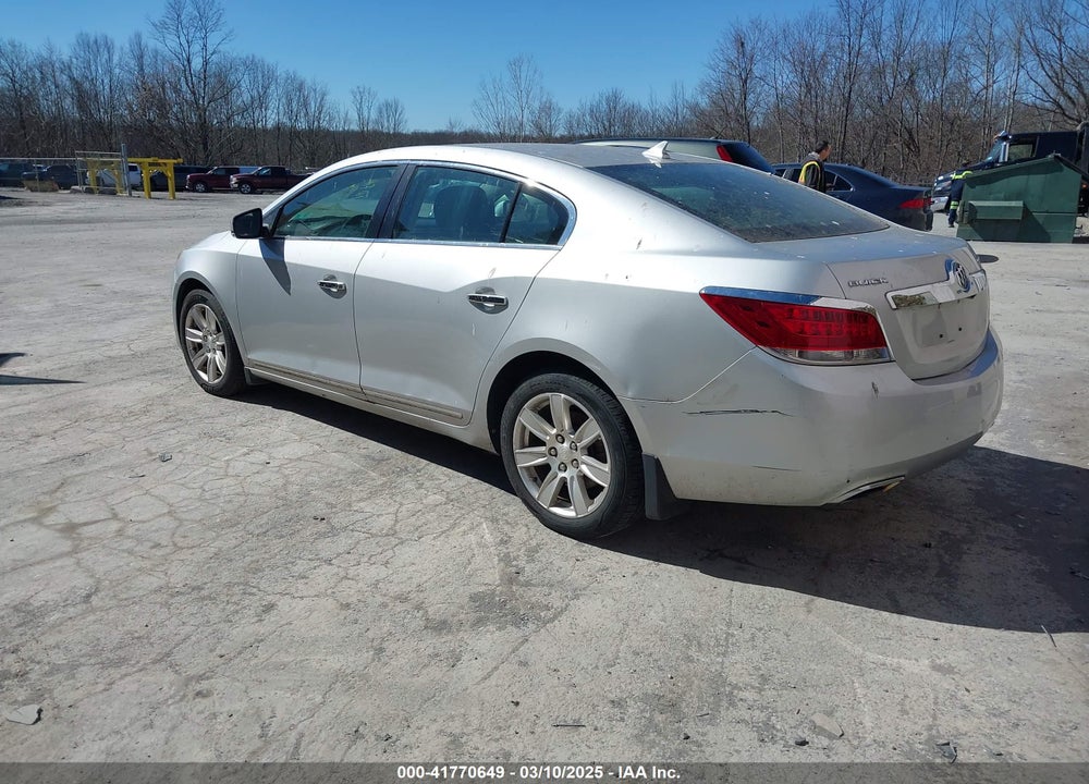 2012 BUICK LACROSSE VIN: 1G4GC5E39CF163099