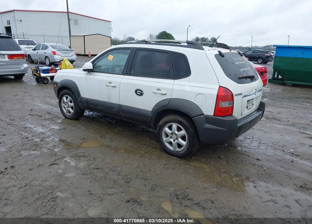 2005 HYUNDAI TUCSON GLS/LX VIN: KM8JN12D85U084026