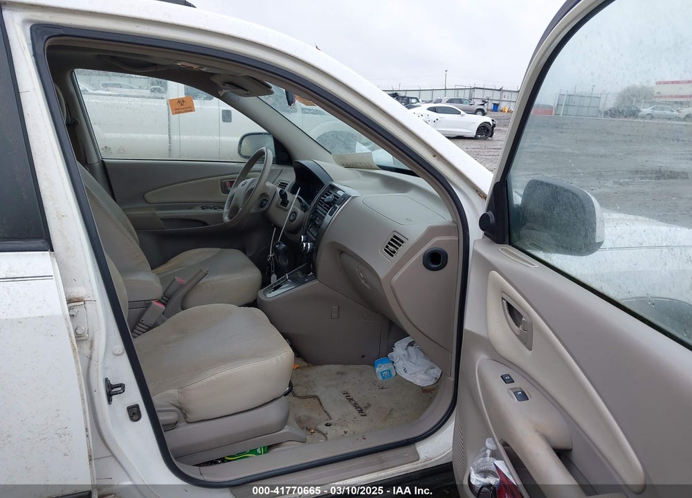 2005 HYUNDAI TUCSON GLS/LX VIN: KM8JN12D85U084026