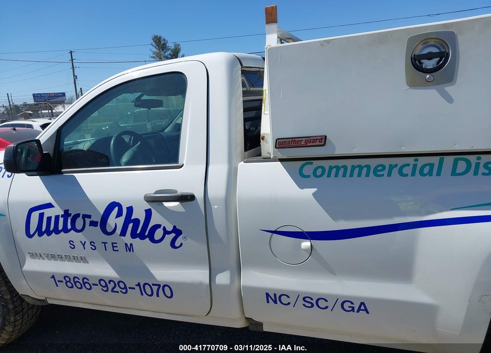 2018 CHEVROLET SILVERADO 1500 WT VIN: 1GCNCNEC7JZ160368