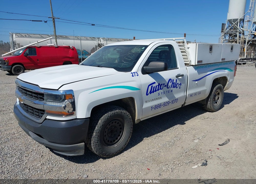 2018 CHEVROLET SILVERADO 1500 WT VIN: 1GCNCNEC7JZ160368