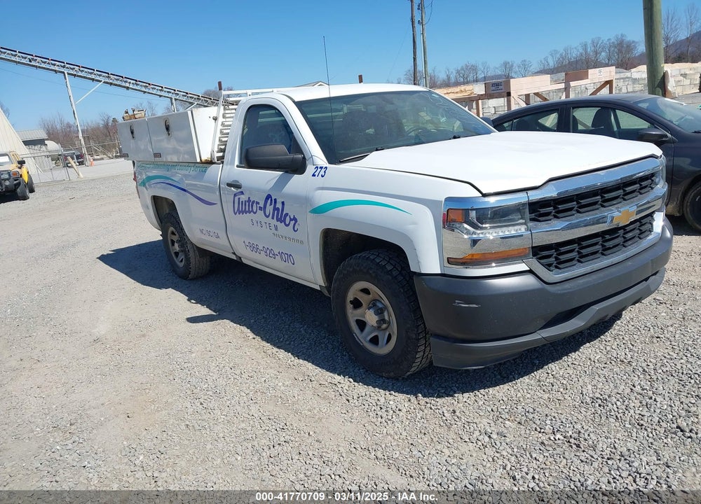 2018 CHEVROLET SILVERADO 1500 WT VIN: 1GCNCNEC7JZ160368