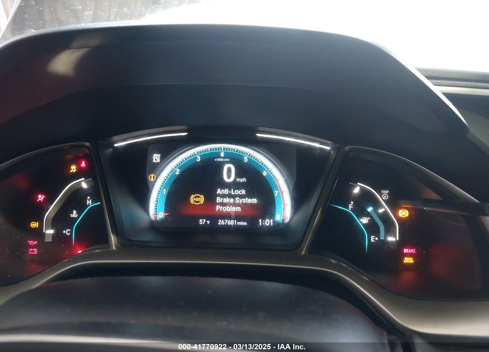 2017 HONDA CIVIC VIN: 19XFC1F31HE027574