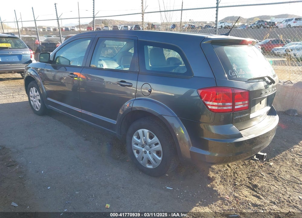 2014 DODGE JOURNEY VIN: 3C4PDCAB5ET152712