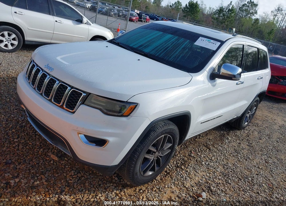 2017 JEEP GRAND CHEROKEE VIN: 1C4RJEBG7HC636260
