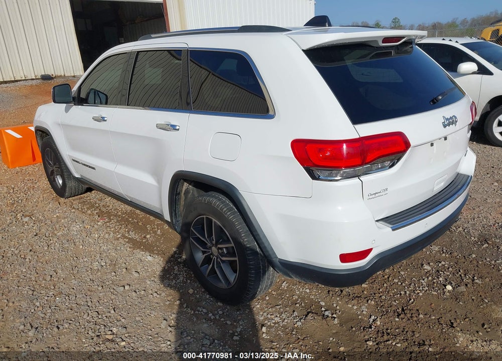 2017 JEEP GRAND CHEROKEE VIN: 1C4RJEBG7HC636260
