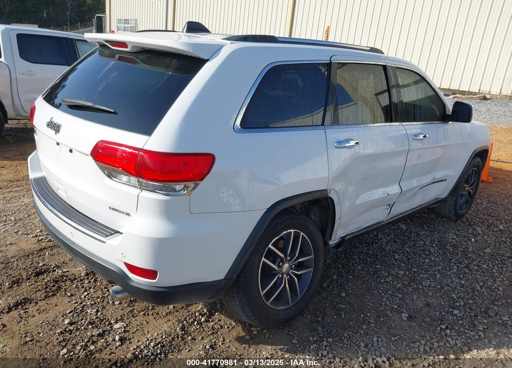 2017 JEEP GRAND CHEROKEE VIN: 1C4RJEBG7HC636260
