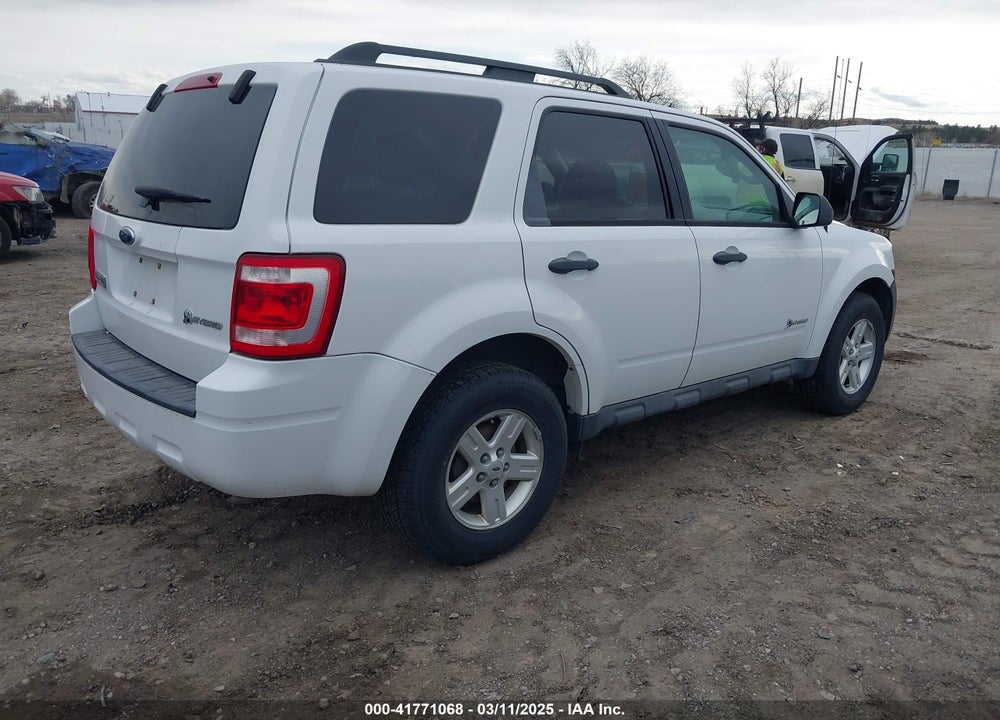 2009 FORD ESCAPE HYBRID VIN: 1FMCU59389KA49603