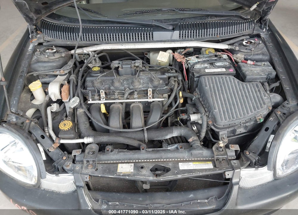 2002 DODGE NEON VIN: 1B3ES56C42D632382