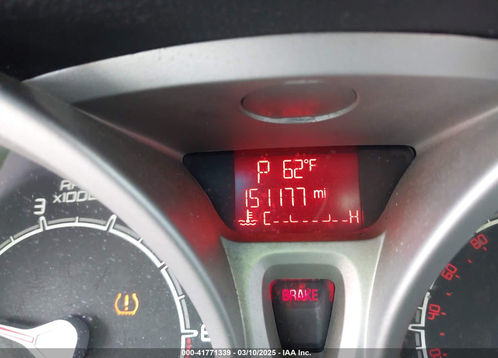 2012 FORD FIESTA VIN: 3FADP4BJ8CM156806
