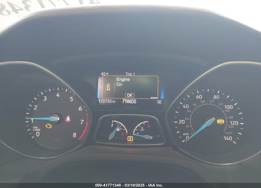 2016 FORD FOCUS VIN: 1FADP3N2XGL299584