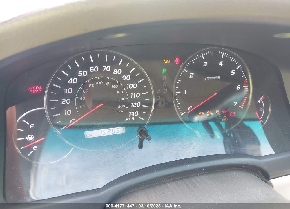 2005 LEXUS GX 470 VIN: JTJBT20X450091562