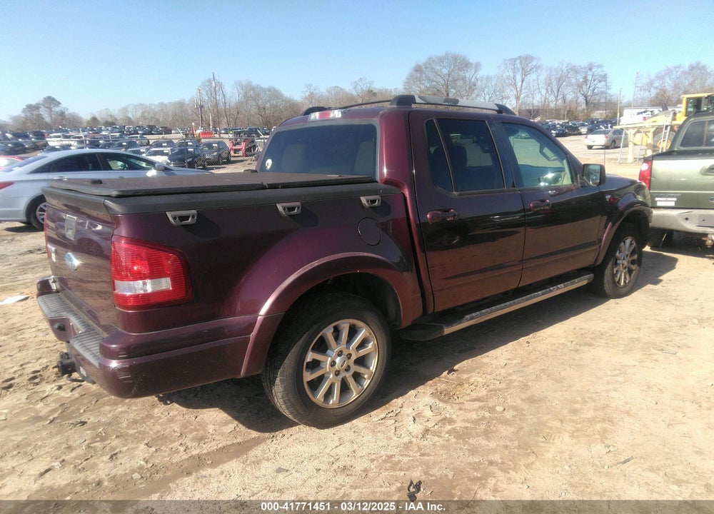 2007 FORD EXPLORER SPORT TRAC VIN: 1FMEU33847UA03186