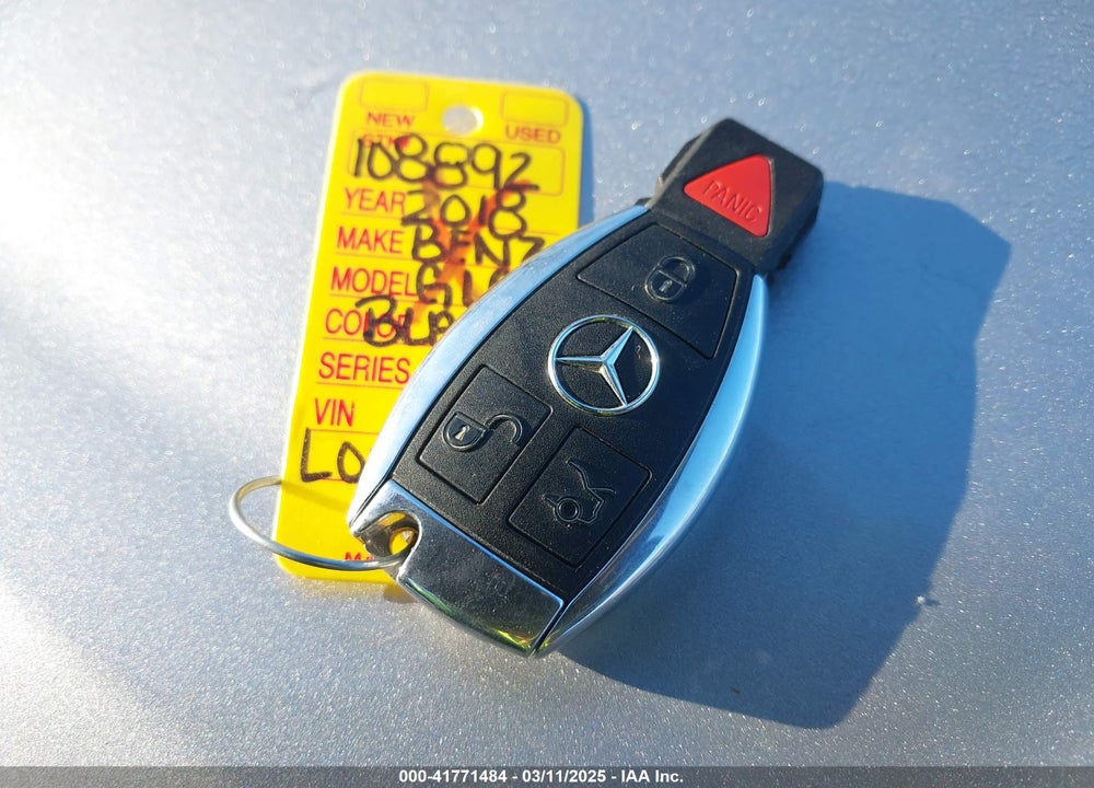 2018 MERCEDES-BENZ GLC VIN: WDC0G4KB6JV099259