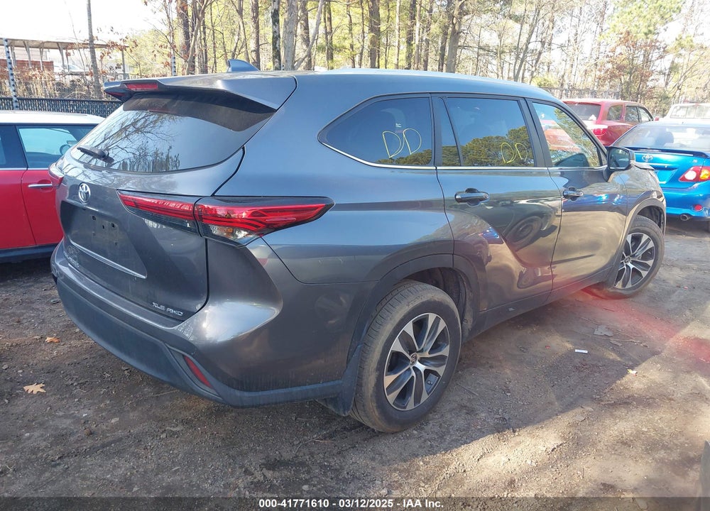 2023 TOYOTA HIGHLANDER XLE VIN: 5TDKDRBH9PS047068