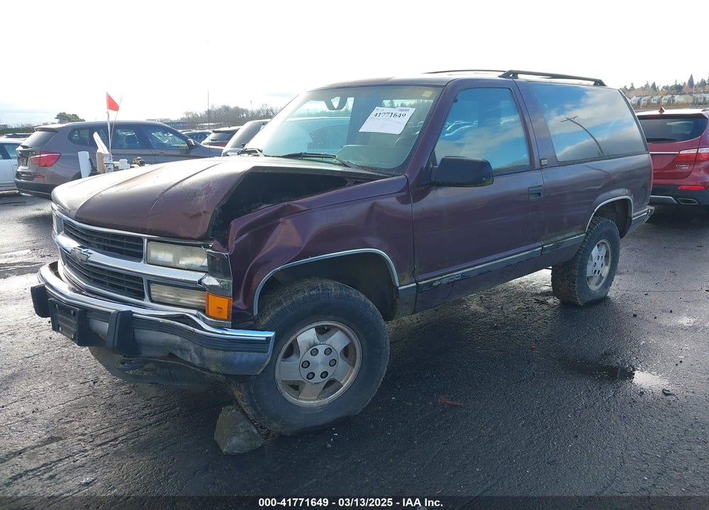 1994 CHEVROLET BLAZER VIN: 1GNEK18K4RJ325485