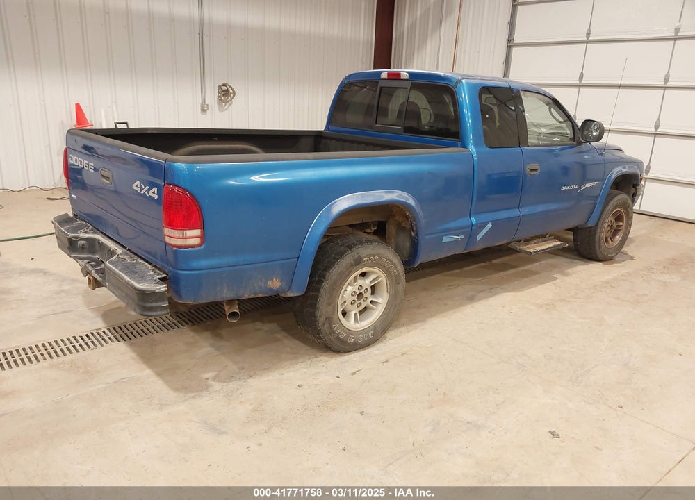 2000 DODGE DAKOTA VIN: 1B7GG22N3YS639309