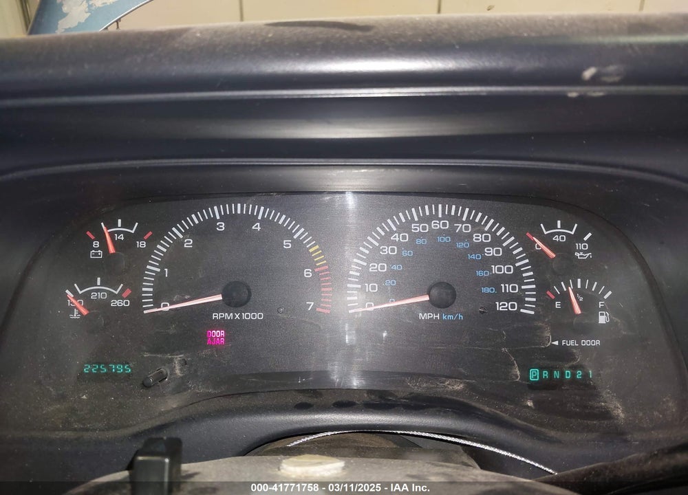 2000 DODGE DAKOTA VIN: 1B7GG22N3YS639309