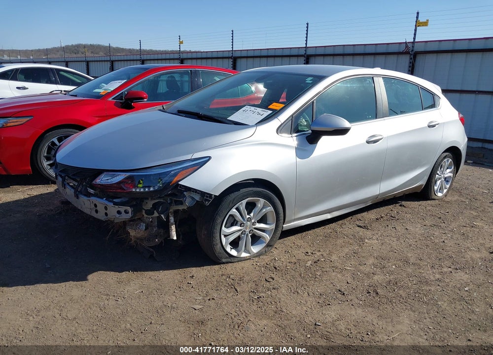 2019 CHEVROLET CRUZE LT VIN: 3G1BE6SM6KS534654