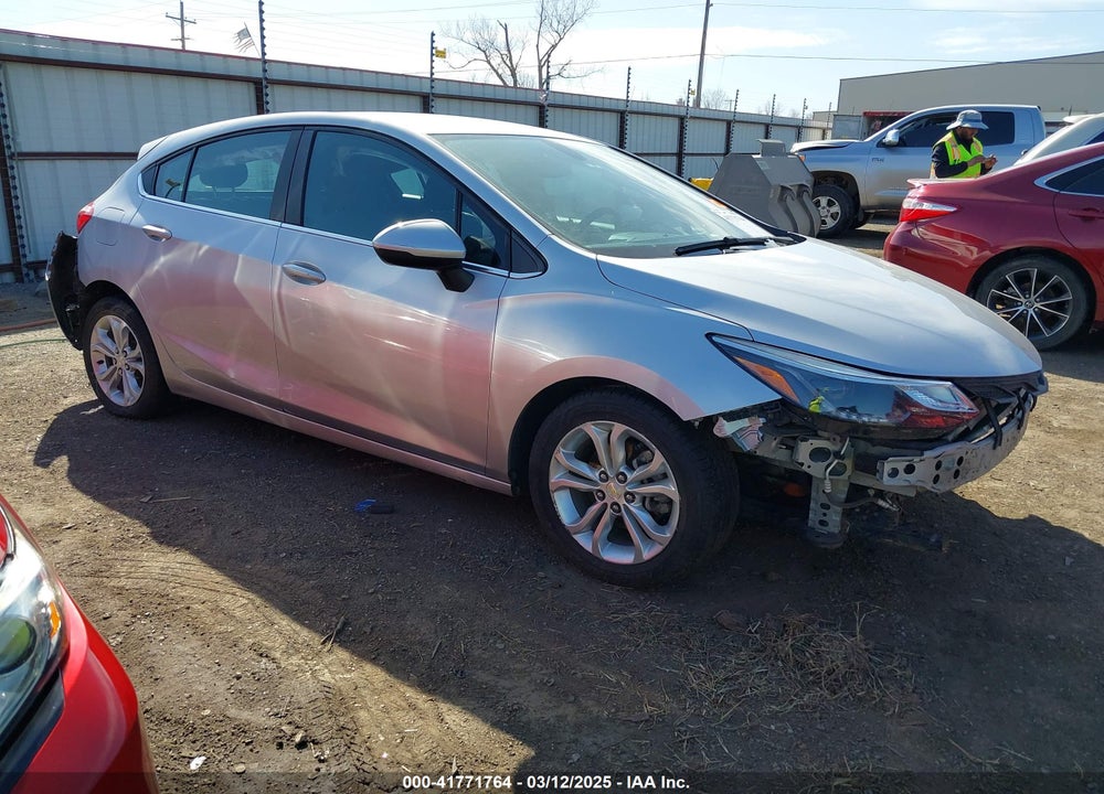 2019 CHEVROLET CRUZE LT VIN: 3G1BE6SM6KS534654