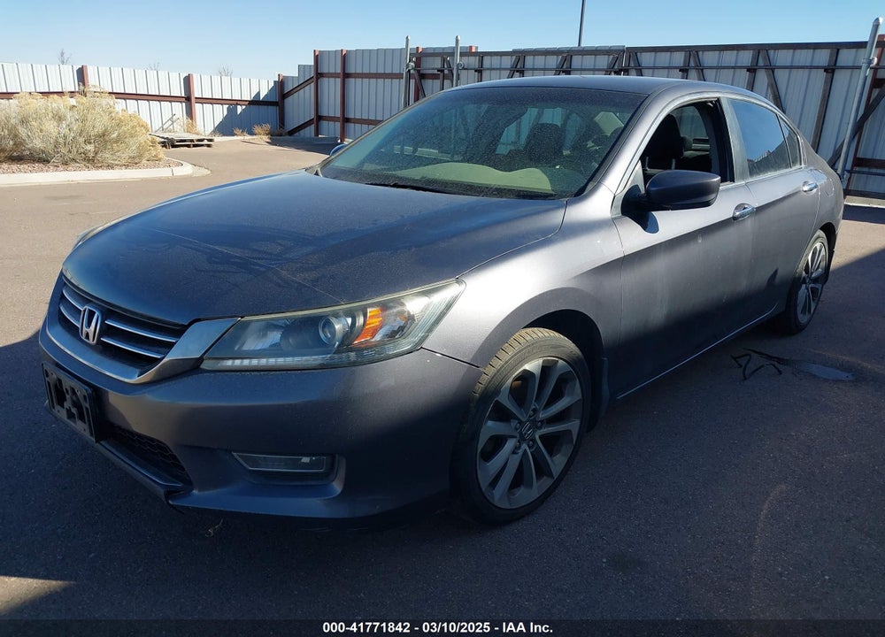 2013 HONDA ACCORD SPORT VIN: 1HGCR2F58DA065911