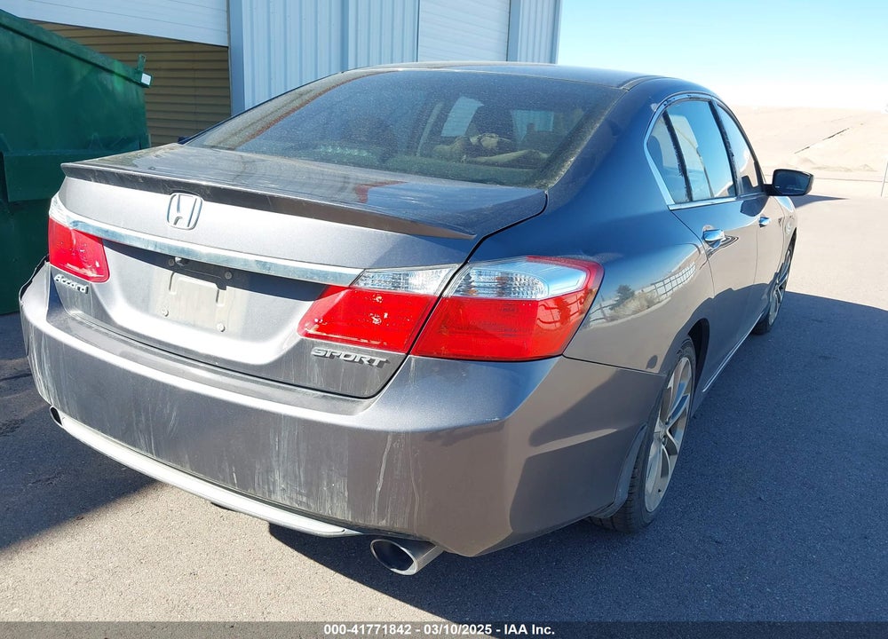 2013 HONDA ACCORD SPORT VIN: 1HGCR2F58DA065911
