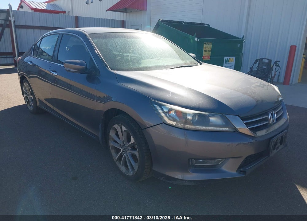 2013 HONDA ACCORD SPORT VIN: 1HGCR2F58DA065911