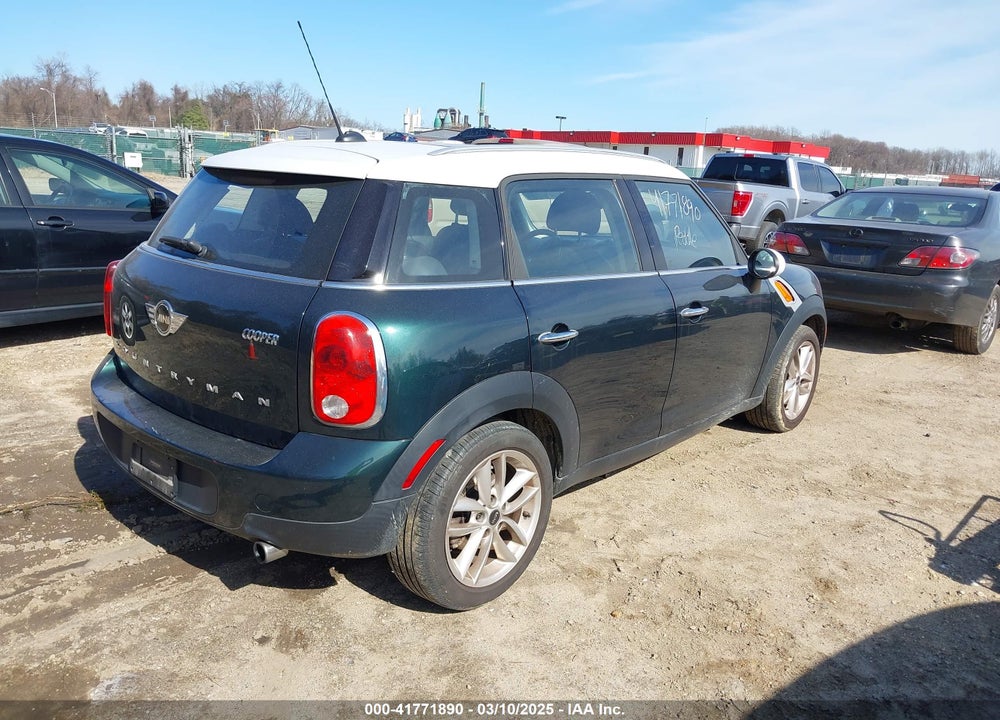 2013 MINI COUNTRYMAN COOPER VIN: WMWZB3C57DWR35414