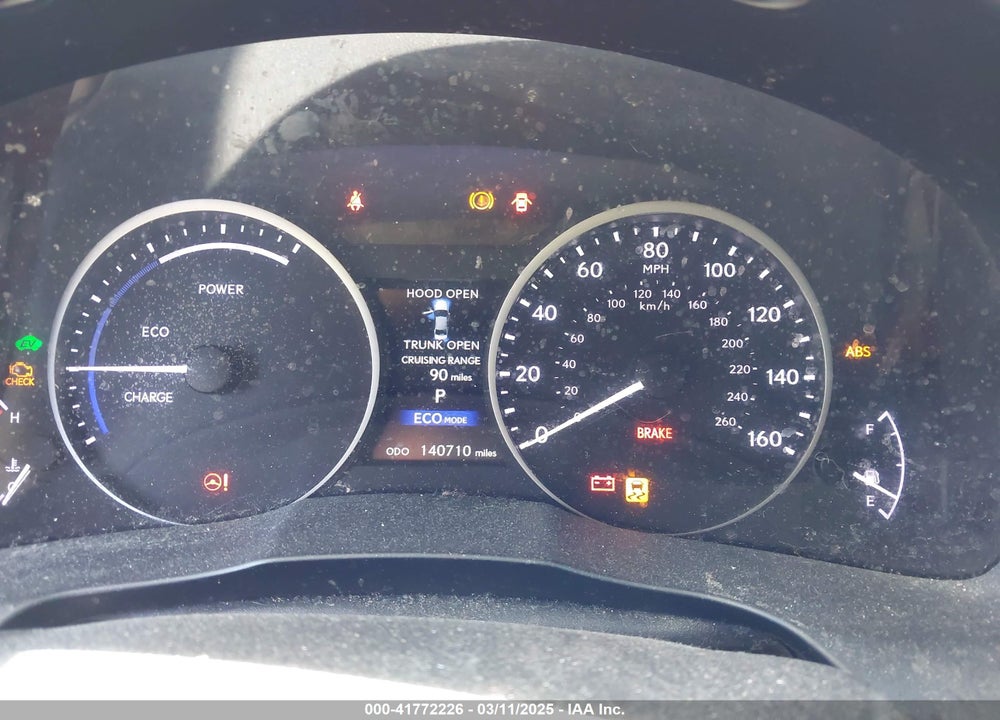 2014 LEXUS ES 300H VIN: JTHBW1GG6E2071083