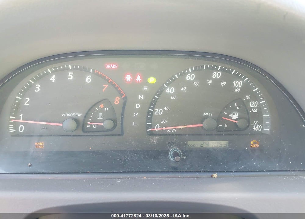 2004 TOYOTA CAMRY VIN: 4T1BE32K94U291859