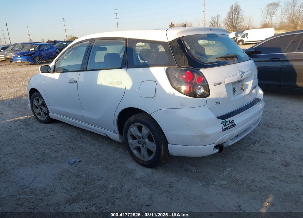 2003 TOYOTA MATRIX/XR VIN: 2T1KR32E53C048046