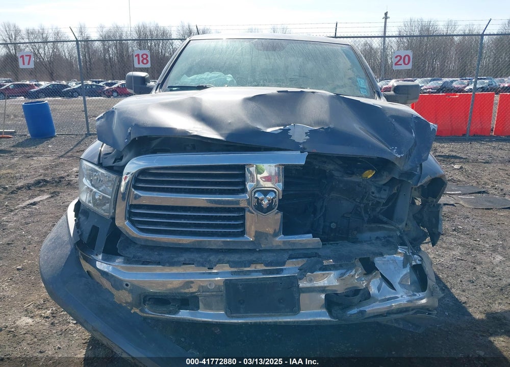 2016 RAM 1500 BIG HORN VIN: 1C6RR7GT6GS186770
