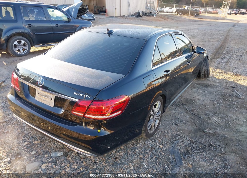 2014 MERCEDES-BENZ E 250 BLUETEC VIN: WDDHF9HB7EA855250