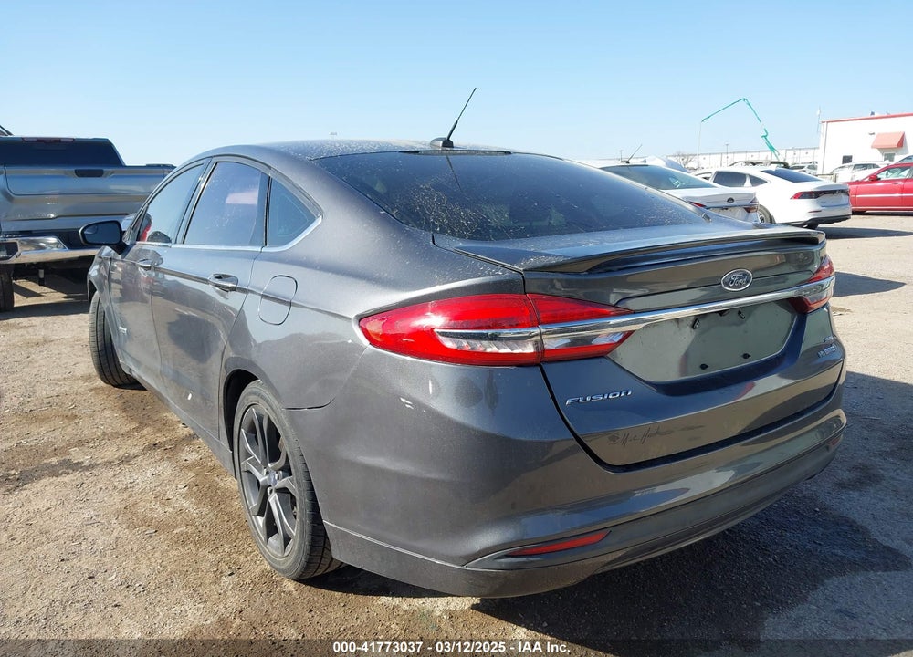 2018 FORD FUSION HYBRID VIN: 3FA6P0LU8JR116073