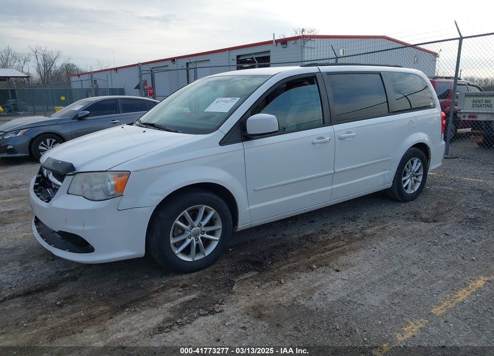 2014 DODGE GRAND CARAVAN SXT VIN: 2C4RDGCG6ER121917