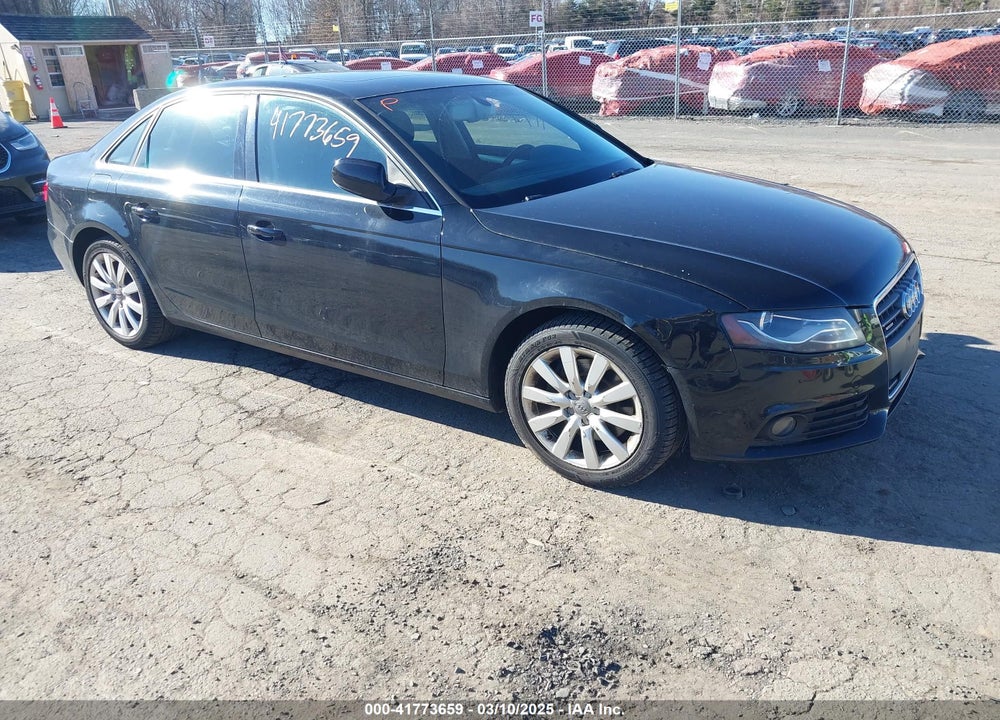 2011 AUDI A4 2.0T PREMIUM VIN: WAUFFAFL1BN044298