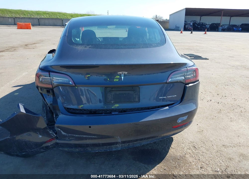 2022 TESLA MODEL 3 LONG RANGE DUAL MOTOR ALL-WHEEL DRIVE VIN: 5YJ3E1EB2NF251772