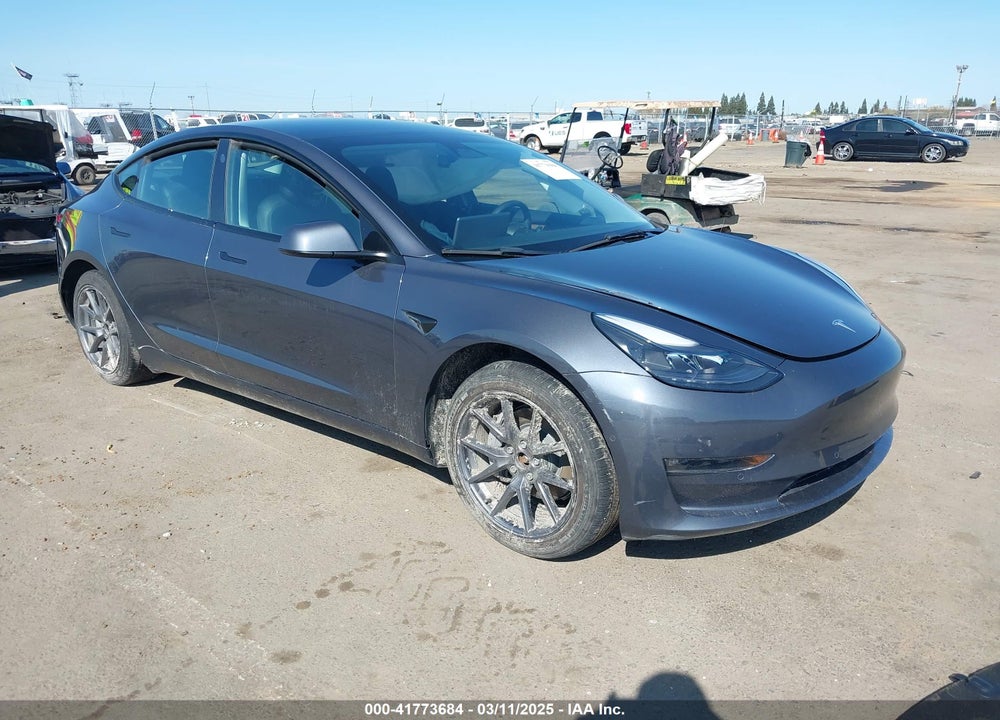 2022 TESLA MODEL 3 LONG RANGE DUAL MOTOR ALL-WHEEL DRIVE VIN: 5YJ3E1EB2NF251772