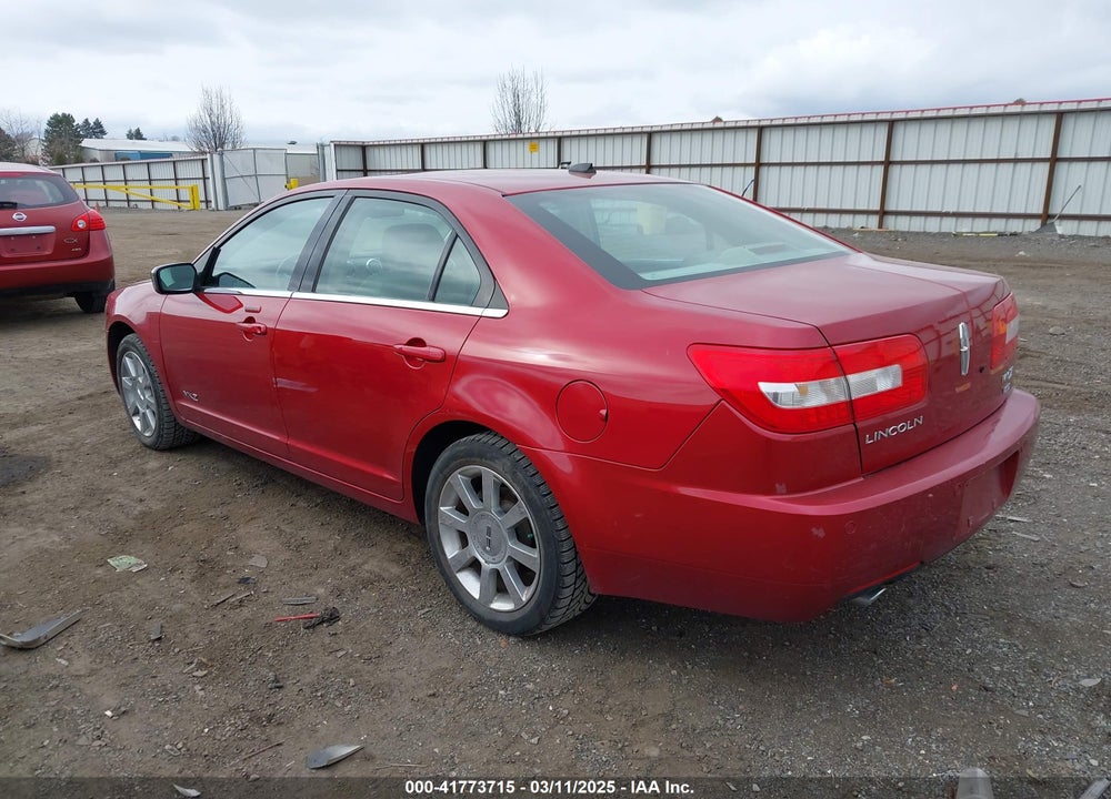 2008 LINCOLN MKZ VIN: 3LNHM28T38R605767