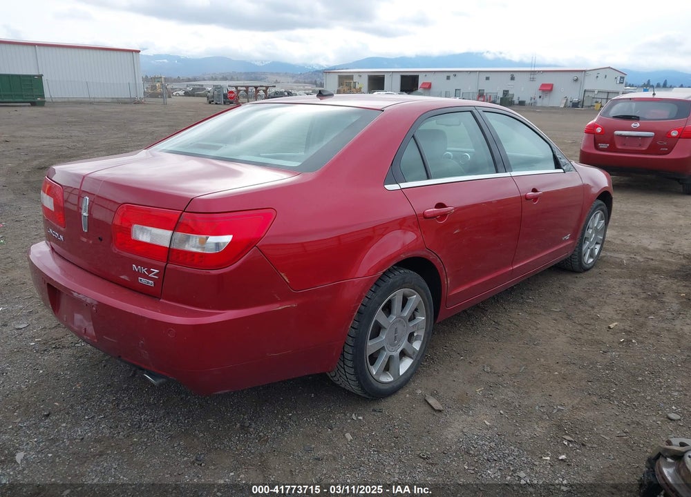 2008 LINCOLN MKZ VIN: 3LNHM28T38R605767