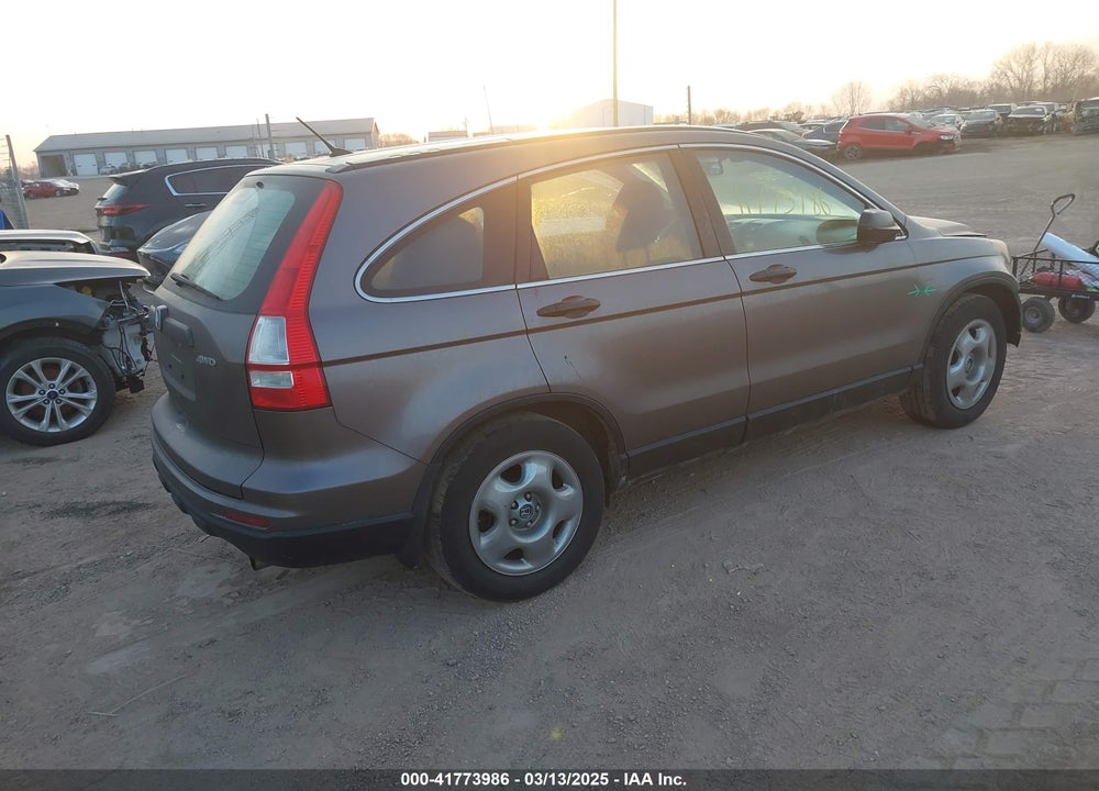 2011 HONDA CR-V LX VIN: 5J6RE4H37BL013161