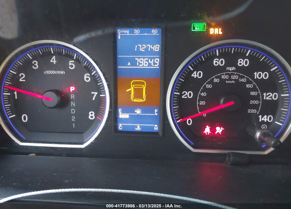 2011 HONDA CR-V LX VIN: 5J6RE4H37BL013161