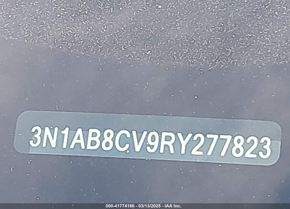 2024 NISSAN SENTRA VIN: 3N1AB8CV9RY277823