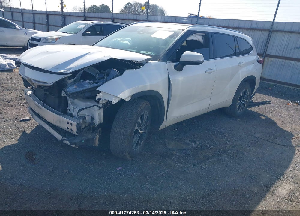2021 TOYOTA HIGHLANDER VIN: 5TDGZRAH3MS058247