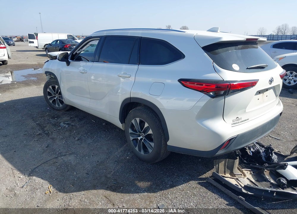 2021 TOYOTA HIGHLANDER VIN: 5TDGZRAH3MS058247