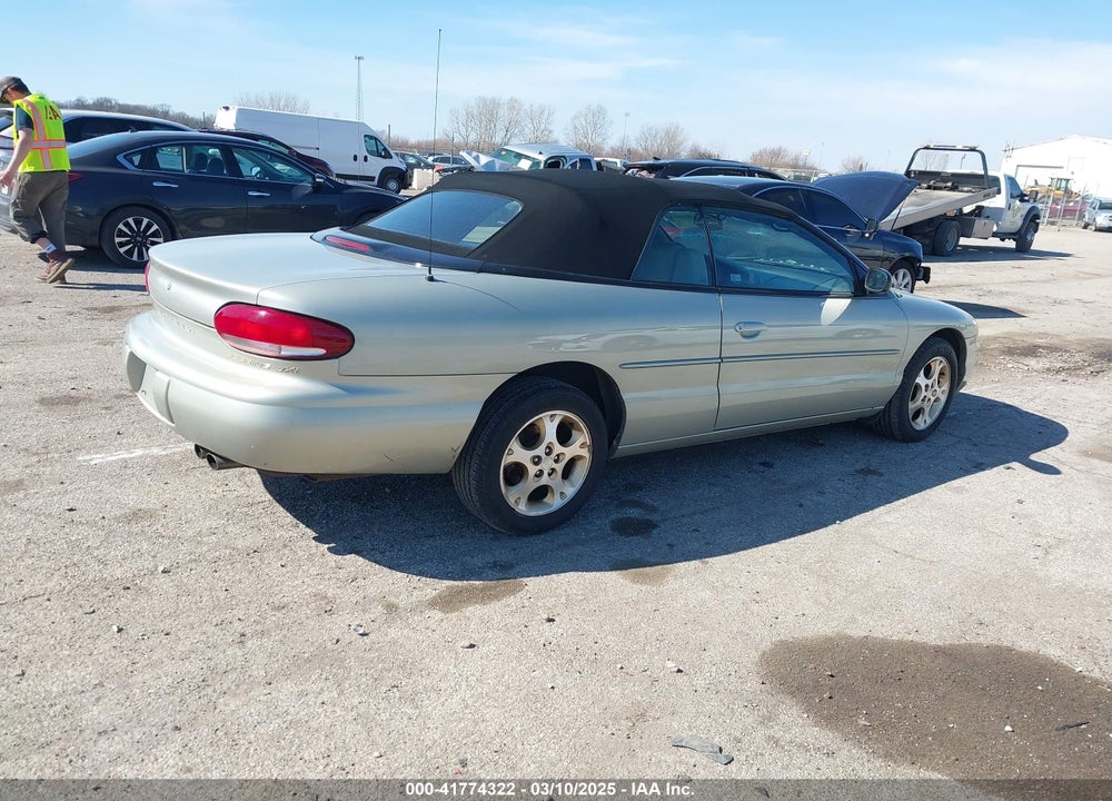 1999 CHRYSLER SEBRING VIN: 3C3EL55H6XT603058