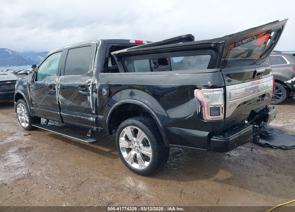2017 FORD F-150 LIMITED VIN: 1FTEW1EG0HFA53998