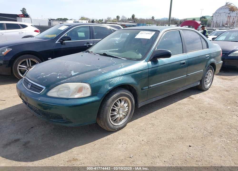1999 HONDA CIVIC VIN: 2HGEJ6619XH509582